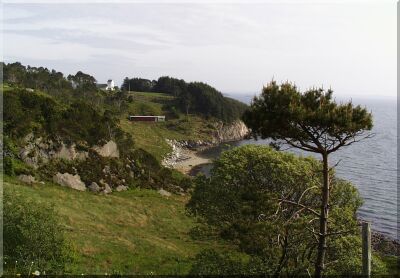 The seaside slope at Herdla.
