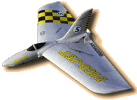 Pico-Jet - fast foam flyer.
