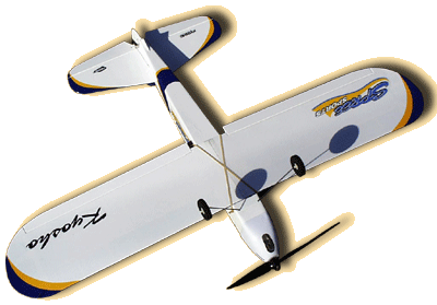 Sturdy landing gear.
